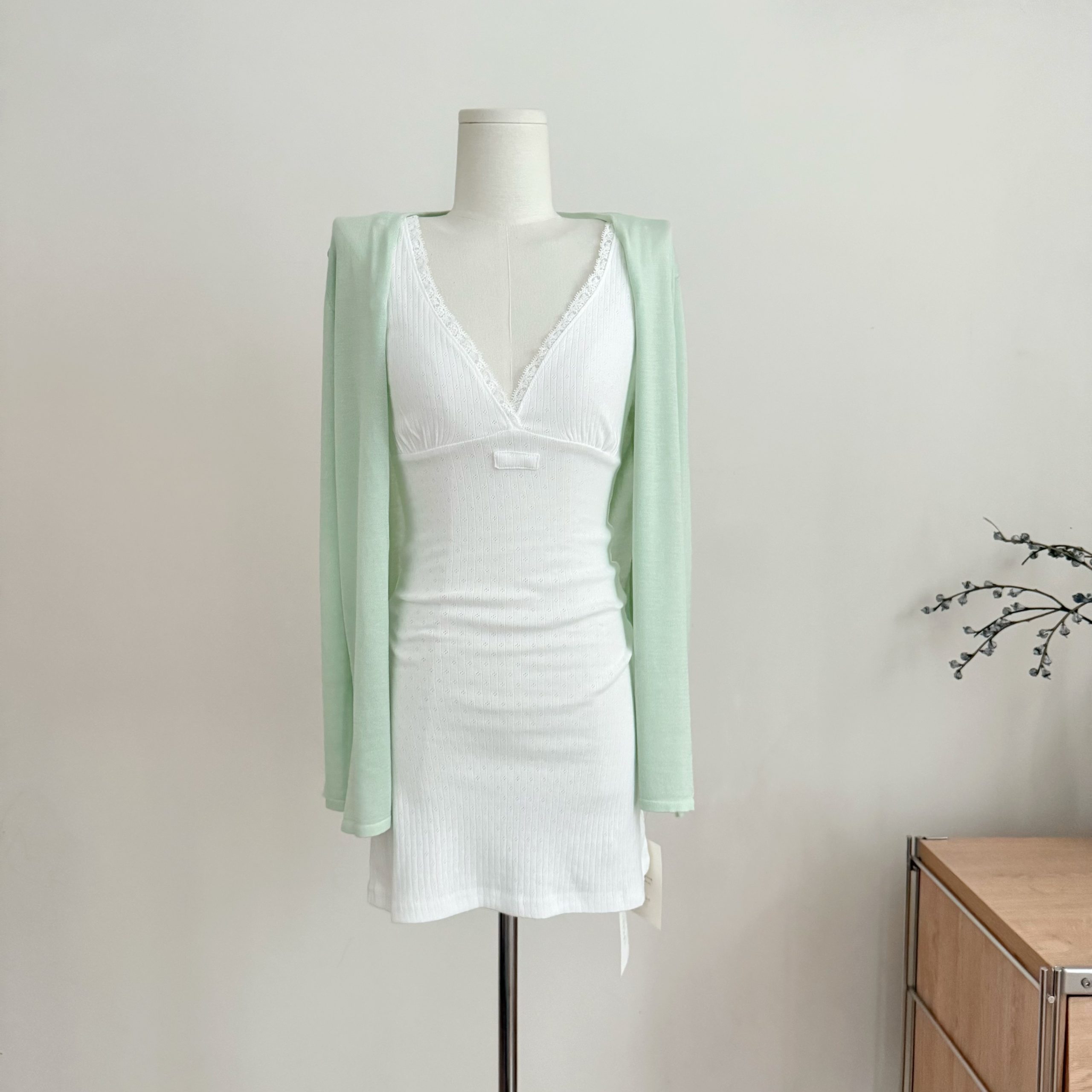 JMSHOP Women Summer Long Sleeve Lyocell Knit Cardigan Sun Protection Top - Image 3