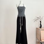 womens-gray-knit-halter-strapless-cami-top-summer-sexy-knitwear