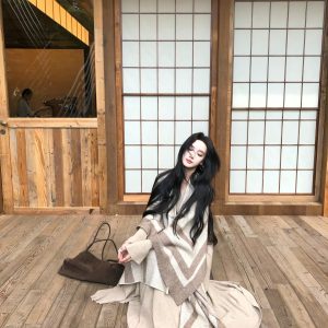 Women's Long Sleeve Knit Dress 2025 Fall Base Layer with Scarf and Shrug